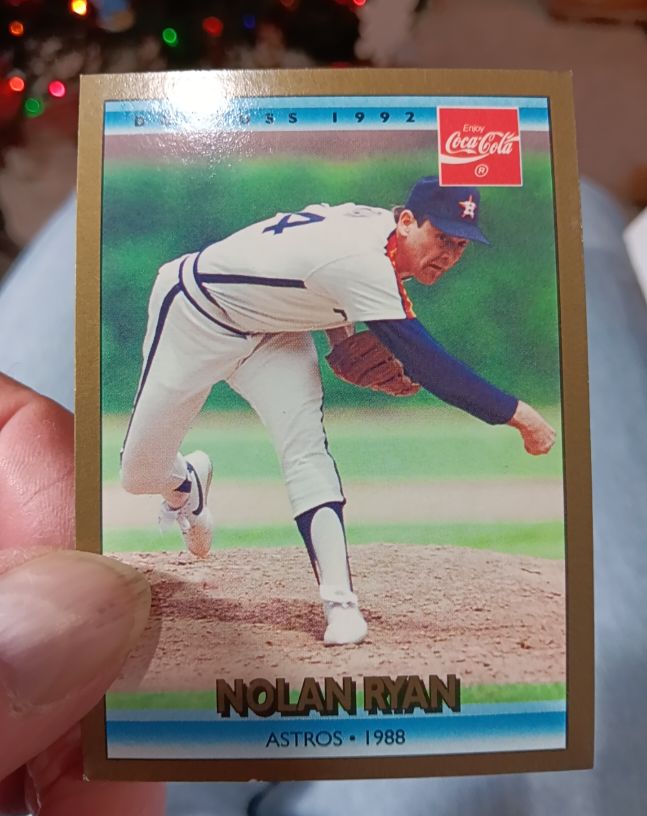 1992 Donruss Coca-Cola #22 Nolan Ryan Houston Astros — front