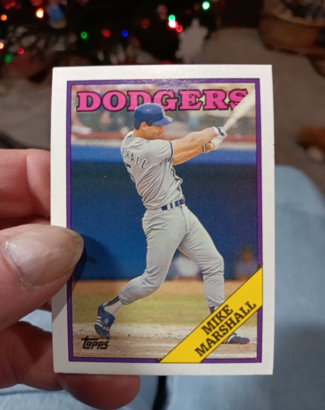 1988 Topps #249 Mike Marshall — front