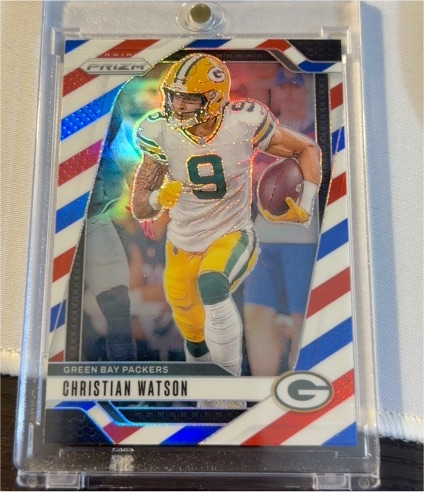 2024 Panini Prizm #103 Christian Watson — front