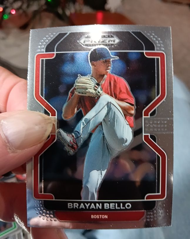 2022 Panini Prizm Draft Picks #PDP214 Brayan Bello — front