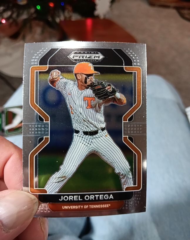 2022 Panini Prizm Draft Picks #PDP174 Jorel Ortega — front
