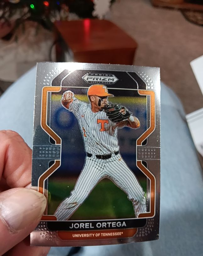 2022 Panini Prizm Draft Picks #PDP174 Jorel Ortega — front