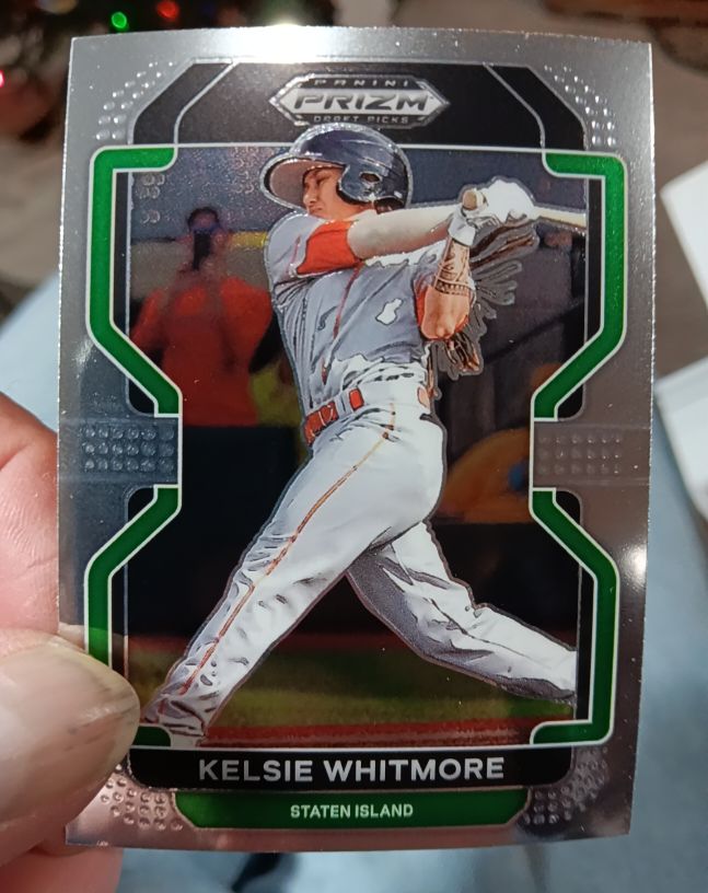 2022 Panini Prizm Draft Picks Kelsie Whitmore — front