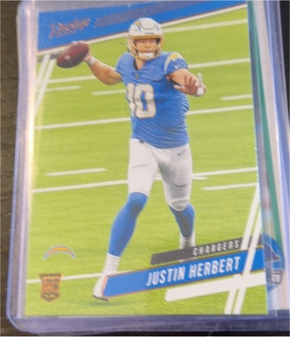 2020 Panini Chronicles Prestige #303 Justin Herbert — front