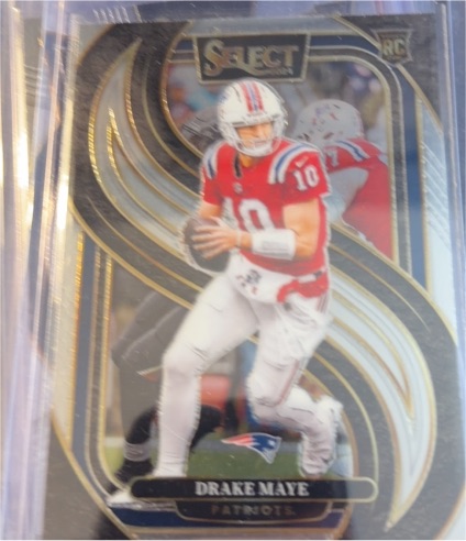 2024 Panini Select Premier Level #113 Drake Maye — front