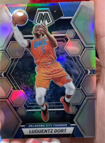 2022-23 Panini Mosaic #103 Luguentz Dort — front