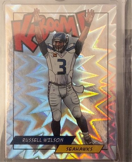 2021 Panini Absolute Kaboom! #K18 Russell Wilson — front