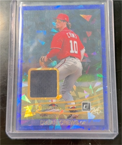 2024 Donruss Retro 1984 Materials #19 Dylan Crews — front