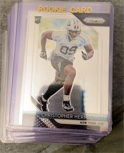 2021 Panini Prizm Rookie Card Christopher Herndon IV — front