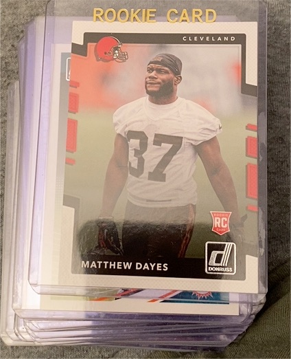 2017 Donruss #359 Matthew Dayes Rookie RC Cleveland Browns — front