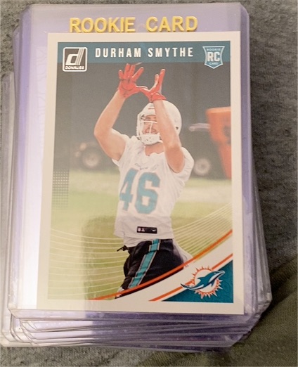 2018 Donruss Optic #135 Durham Smythe — front