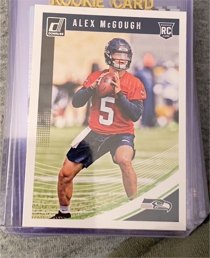 2018 Donruss #390 Alex McGough — front