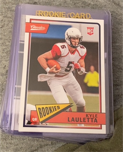2018 Panini Classics #288 Kyle Lauletta Rookie Card — front