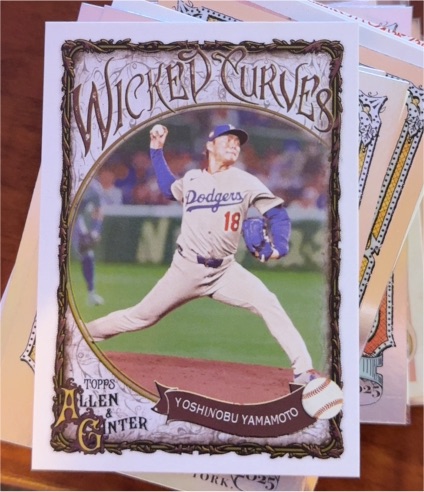 2025 Topps Allen & Ginter #WC-11 Yoshinobu Yamamoto — front