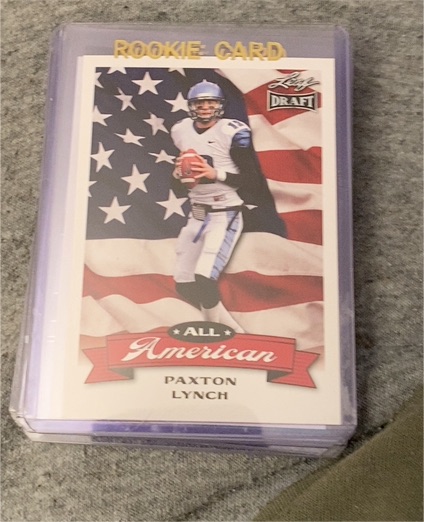 2016 Leaf Draft All American #AA-10 Paxton Lynch — front