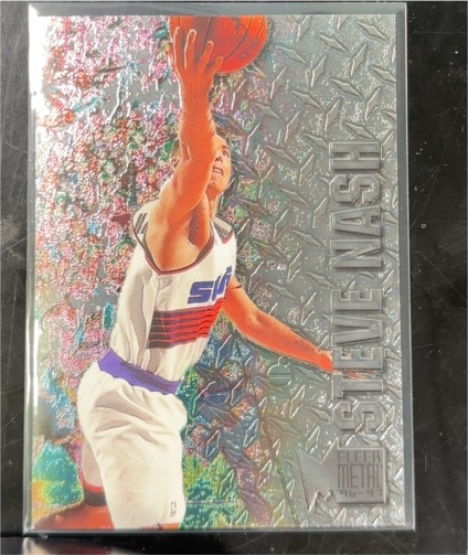 1996-97 Fleer Metal #205 Steve Nash Rookie — front