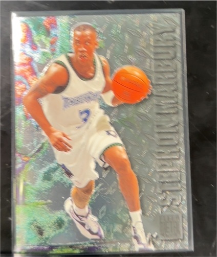 1996-97 Fleer Metal #189 Stephon Marbury — front