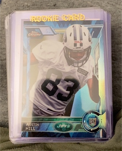 2015 Topps Chrome #155 Austin Hill — front