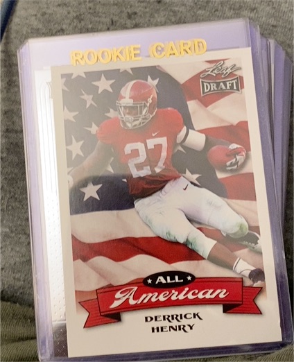 2016 Leaf Draft All American #AA-05 Derrick Henry — front
