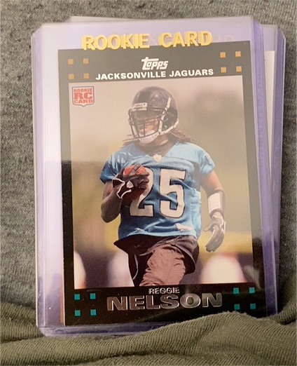 2007 Topps #386 Reggie Nelson Rookie Card — front