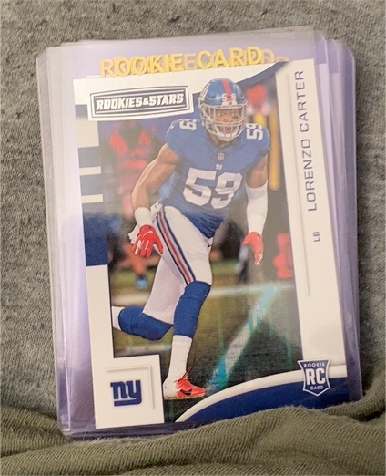 2018 Panini Rookies & Stars #162 Lorenzo Carter — front