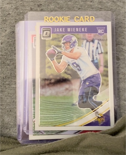 2018 Donruss Optic #RC Jake Wieneke Rookie Card — front