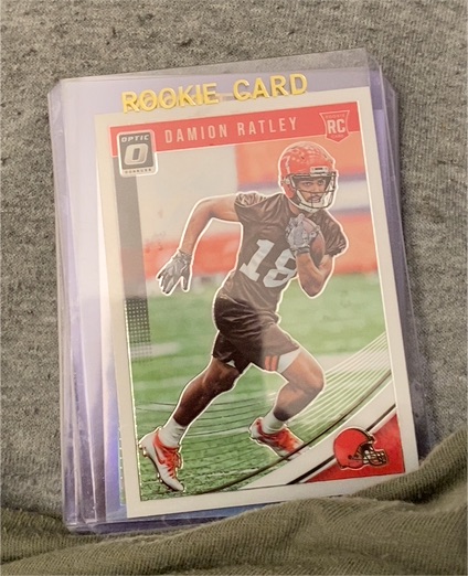 2018 Donruss Optic #113 Damion Ratley — front