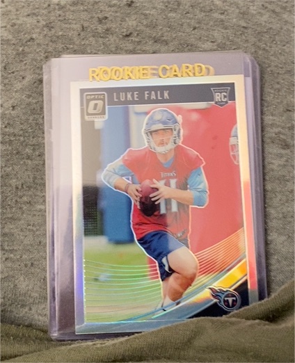 2018 Donruss Optic #132 Luke Falk — front