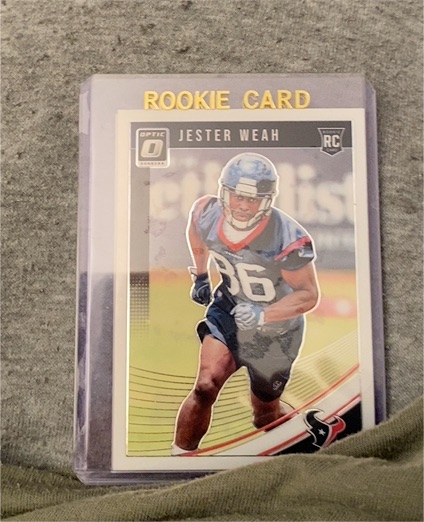 2018 Panini Donruss Optic #RC Jester Weah — front