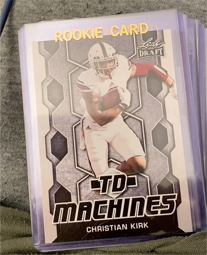 2018 Leaf Draft TD Machines #TD-04 Christian Kirk — front