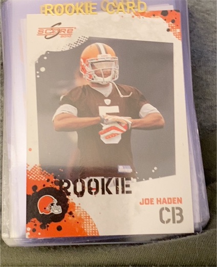 2010 Score Rookie Joe Haden CB Cleveland Browns — front