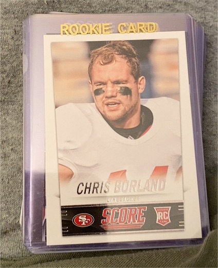 2014 Panini Score Rookie Chris Borland — front