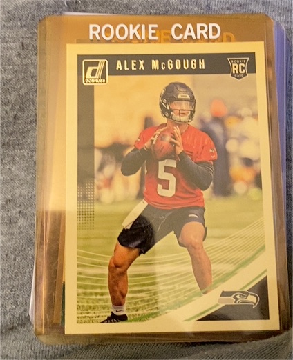 2018 Panini Donruss #390 Alex McGough Rookie Card — front