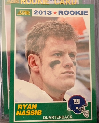 2013 Score #420 Ryan Nassib — front