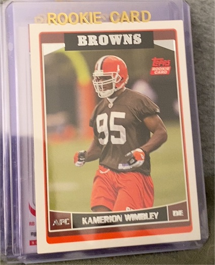 2006 Topps #342 Kamerion Wimbley — front