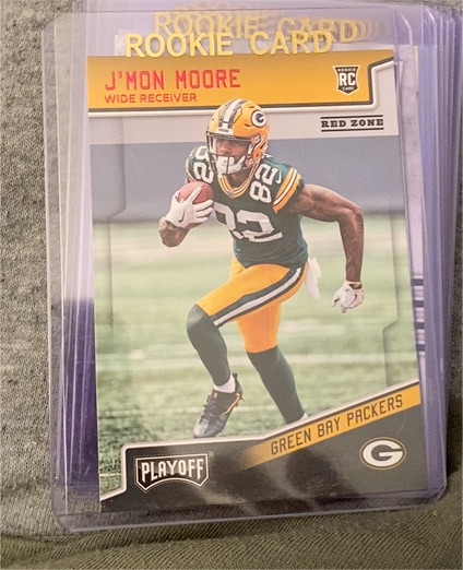 2018 Panini Playoff #236 J'Mon Moore — front
