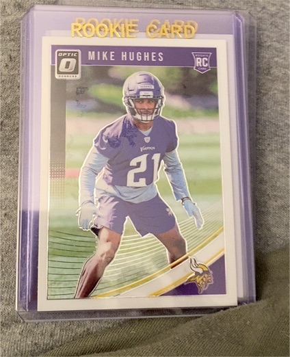 2018 Donruss Optic #122 Mike Hughes — front