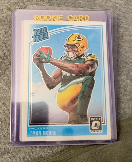 2018 Donruss Optic #182 J'Mon Moore — front