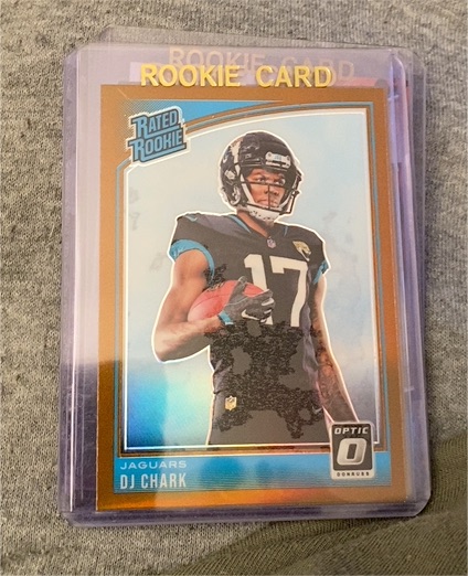 2018 Panini Donruss Optic #165 DJ Chark — front