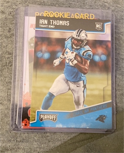 2018 Panini Playoff #258 Ian Thomas — front