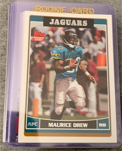 2006 Topps #377 Maurice Drew — front