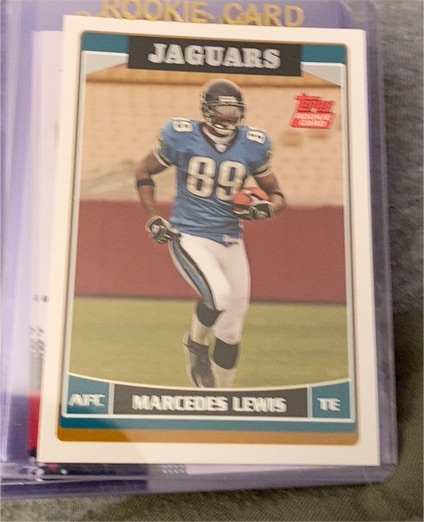2006 Topps #379 Marcedes Lewis — front