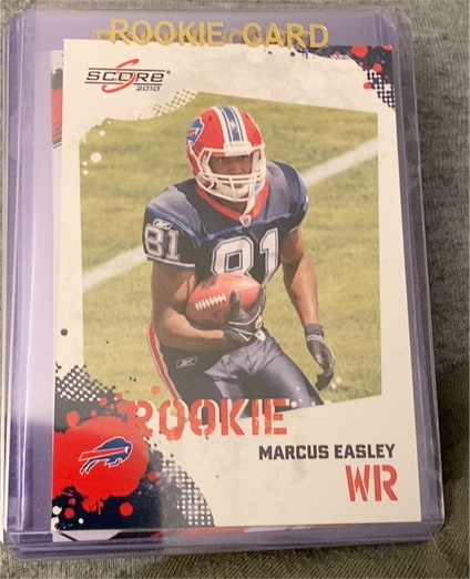 2010 Score #369 Marcus Easley — front