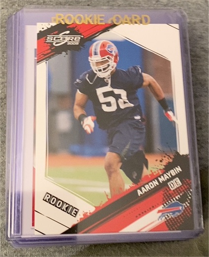 2009 Score #304 Aaron Maybin Rookie Card — front