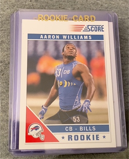 2011 Score #302 Aaron Williams — front