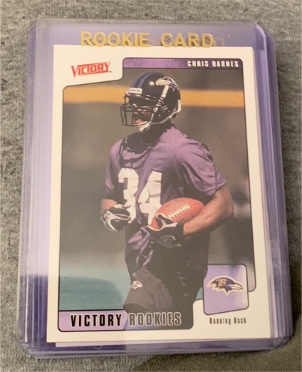 2001 Upper Deck Victory #unknown Chris Barnes — front