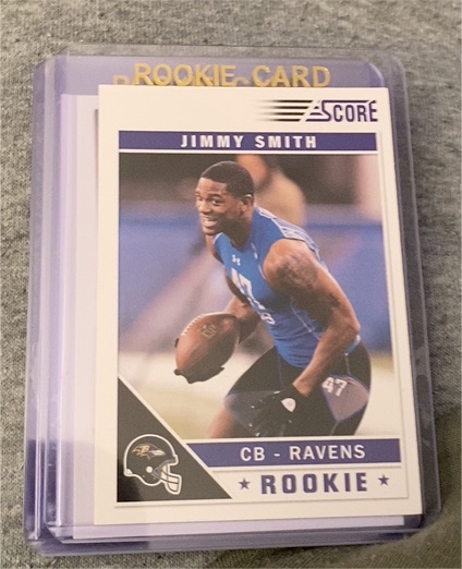 2011 Score #347 Jimmy Smith Rookie — front