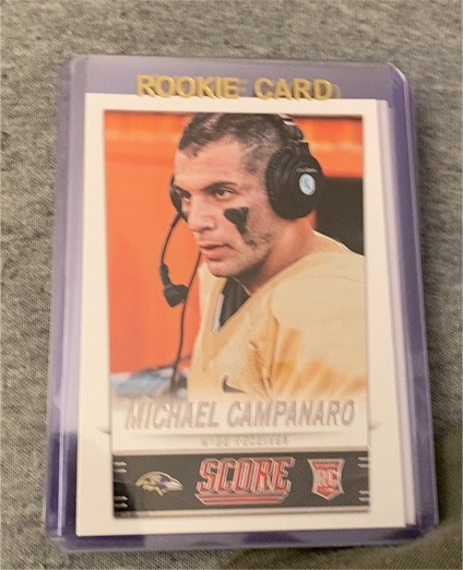 2014 Score #407 Michael Campanaro Rookie Card — front