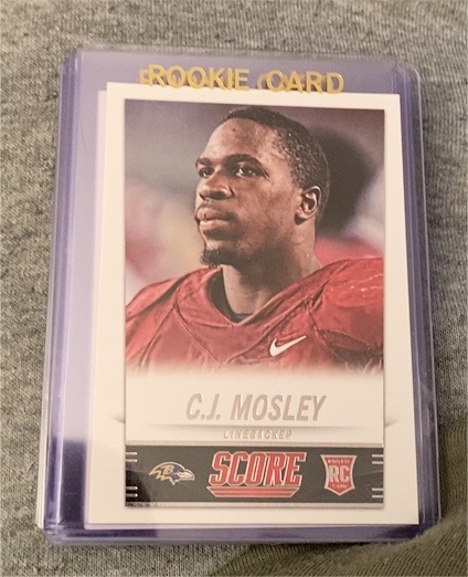 2014 Panini Score #347 C.J. Mosley — front