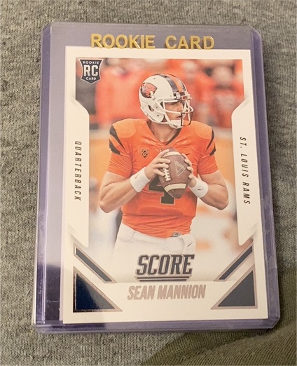 2015 Panini Score #370 Sean Mannion Rookie Card — front
